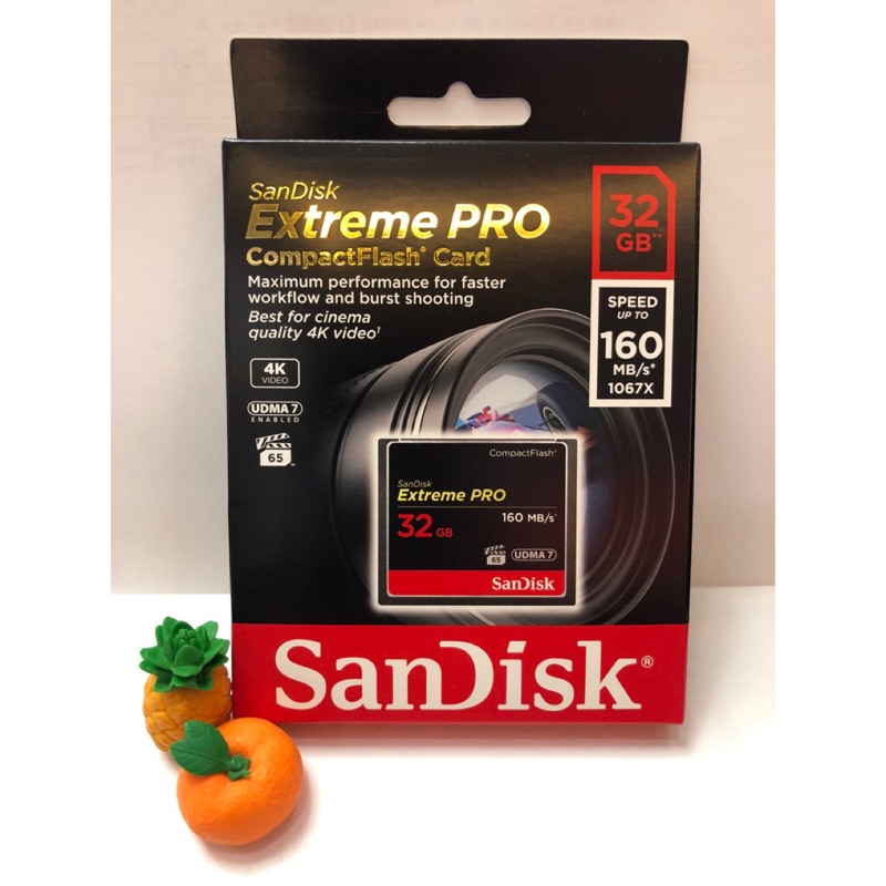 SanDisk Extreme Pro CF 32G 32GB 160MB 1067X 記憶卡 群光公司貨