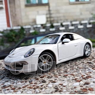 保時捷 Porsche 911 Carrera S Coupe 1:24 模型 991 4S 1/24模型車