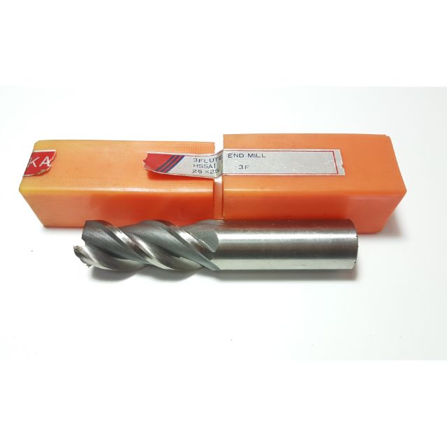 HSSAI端銑刀（3刃）20mm，25mm
