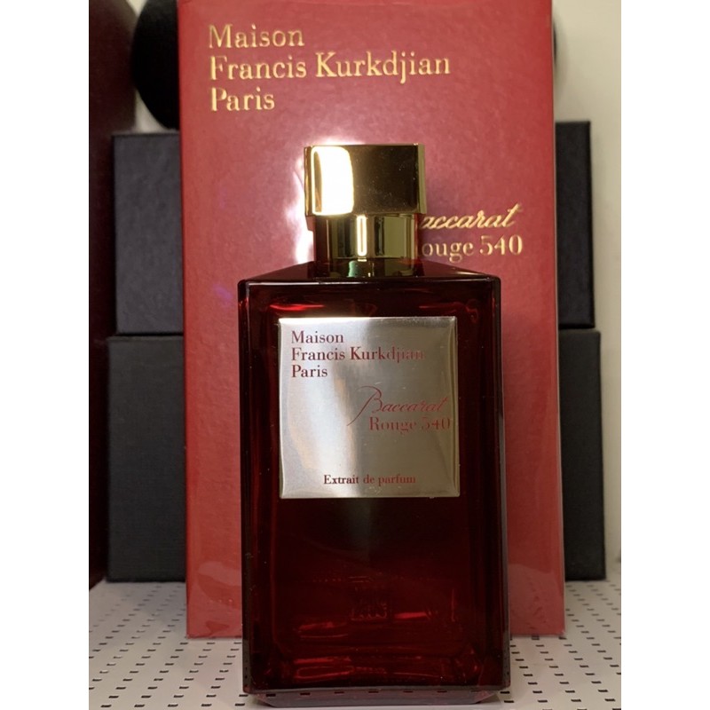 MFK Baccarat Rouge 540水晶之燄Extrait de Parfum典藏香精台灣專櫃公司貨分享香| 蝦皮購物