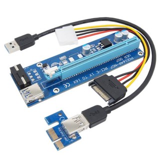 (預購)挖礦 延長線 四電容保護 顯示卡轉接 顯示卡延長 pci-e 1x16 1x轉16x 諾天華PCI-E工廠直銷