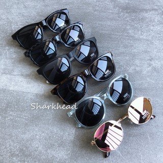 Image of 【Sharkhead】現貨 Vans Logo Sunglasses 太陽眼鏡 墨鏡 反光 變色片 黑 眼鏡 黑框眼鏡