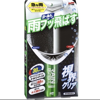 日本安全帽鍍膜劑 護目鏡鍍膜劑 潑水劑 soft99 油老爺快速出貨