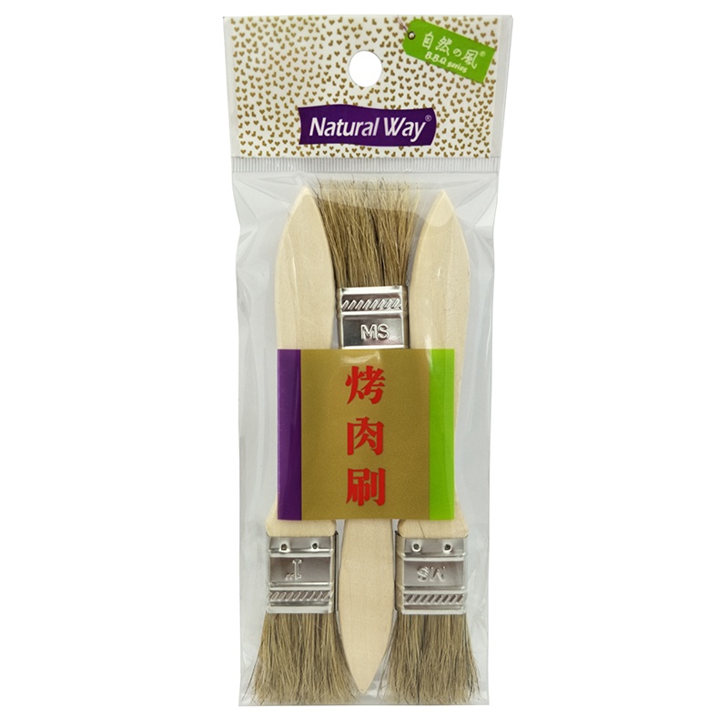 自然風烤肉刷3入3PC個 x 1【家樂福】