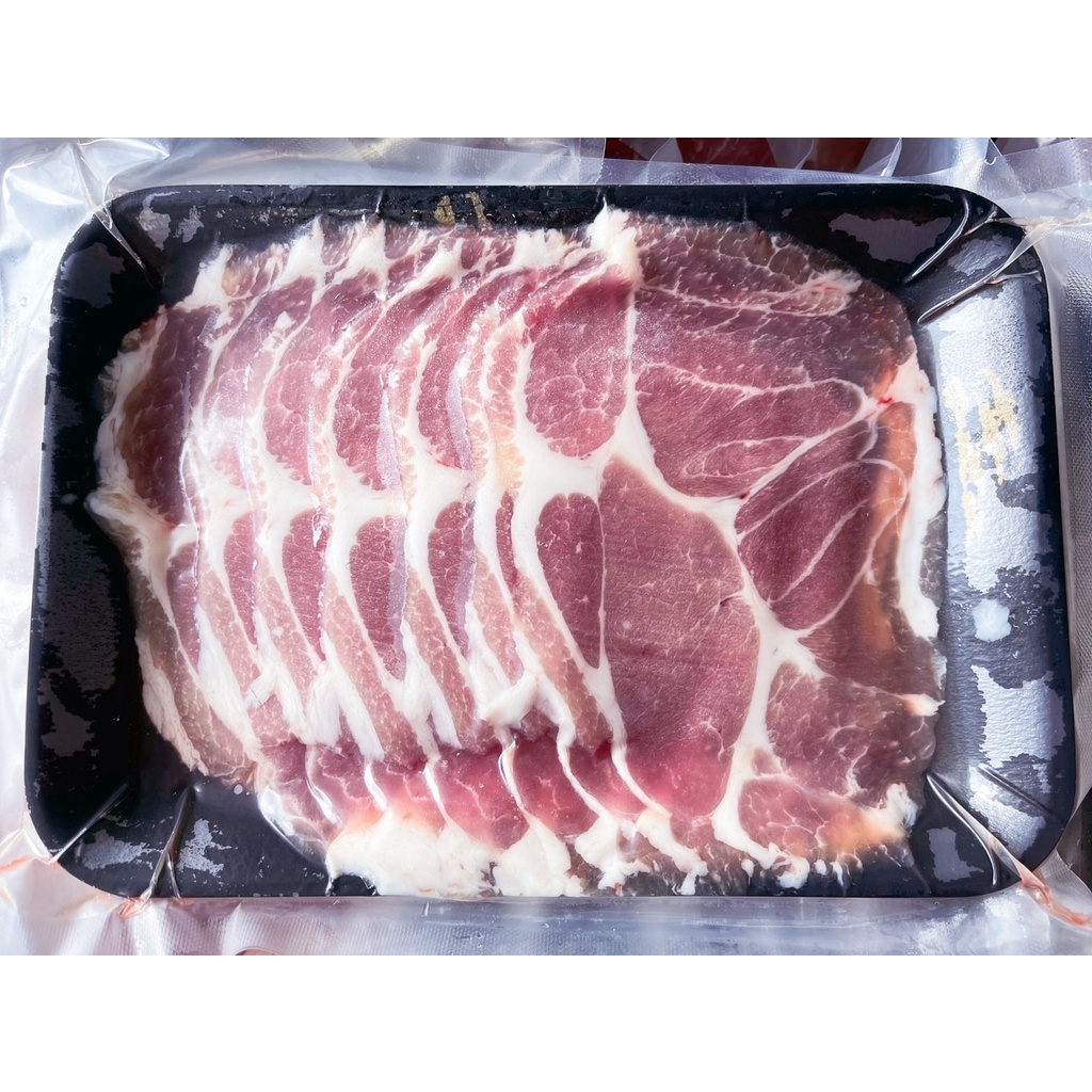 梅花豬肉片/200g±5%(火鍋、燒烤最佳)