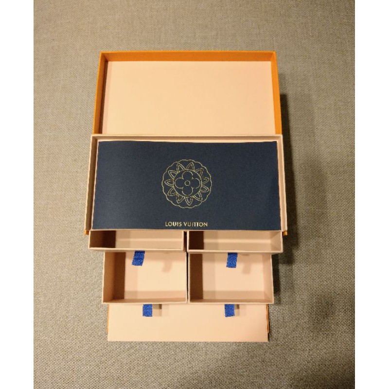 LV Louis Vuitton 2018 中秋月餅禮盒 紙盒 收納盒 首飾盒