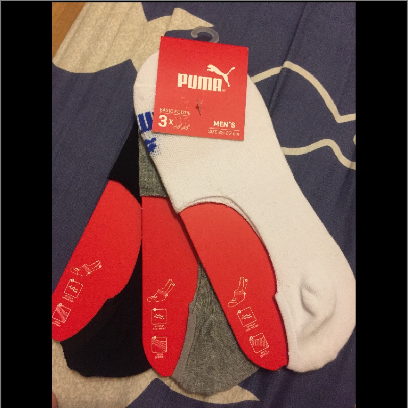 PUMA男船型襪（家樂福售價179）
