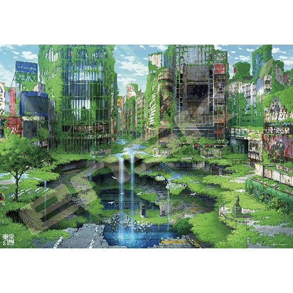 Ensky 日本拼圖東京幻想澀谷地下迷宮幻想es1000t 158 1000片 蝦皮購物