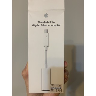 原廠全新 有拆開 無使用過 apple MacBook乙太網路轉接線