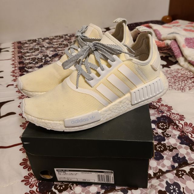 Adidas NMD R1 白色反光鞋帶