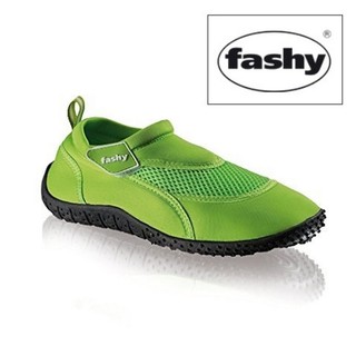 福利品~[德國Fashy] 輕量透氣涉水鞋/泳鞋/沙灘鞋/溯溪鞋 (EU39 UK8 綠色)