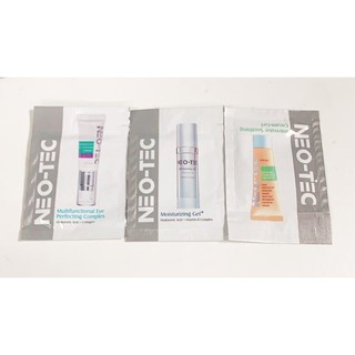 *~蘭華小舖~* NEO-TEC 高效保濕凝露 /玻尿酸海洋膠原保濕眼霜/甘草酸舒緩活膚乳霜 2ML 試用包