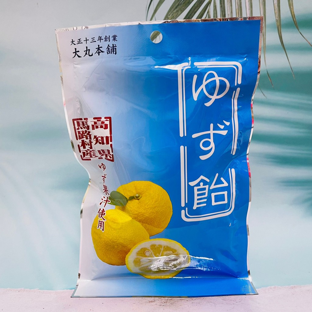 日本 大丸本舖 柚子糖 80g 使用高知縣馬路村產柚子果汁