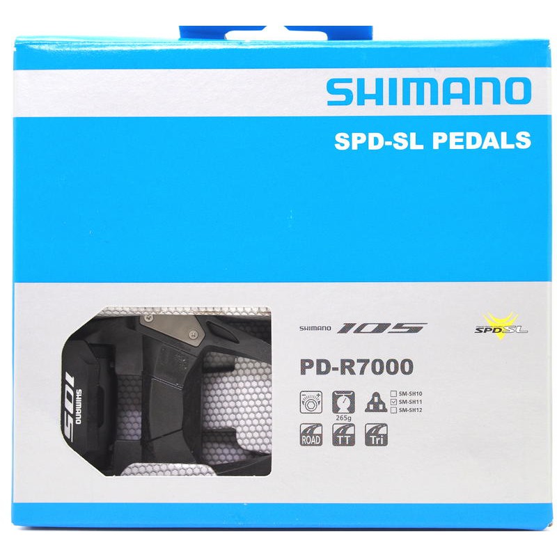 SHIMANO 105 PD-R7000 SPD-SL 公路車卡踏-原廠盒裝
