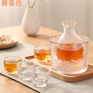臺灣出貨 日式清酒壺套裝 陶瓷酒具套裝 清酒杯 酒壺 小酒盅 分酒器 溫酒壺 燙酒壺 日式玻璃清酒具套裝 清酒壺