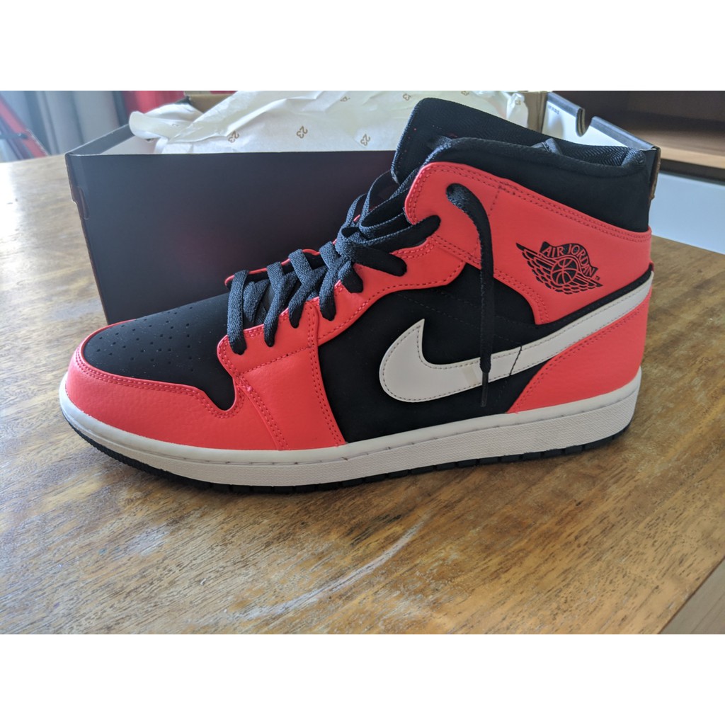 Air Jordan 1 Mid US12  Infrared 23 運動鞋 籃球鞋的