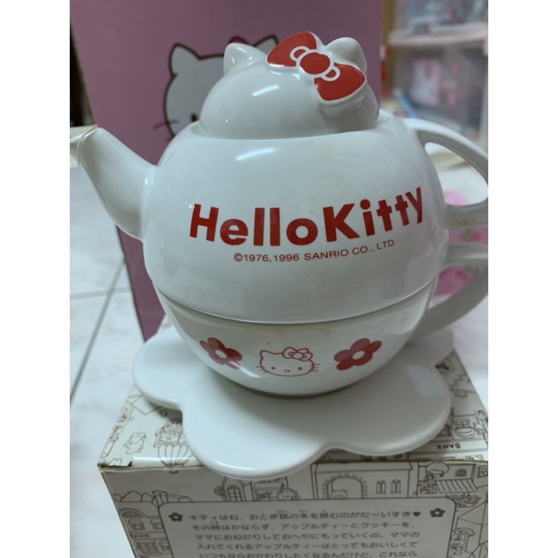 Hello Kitty杯盤壺組