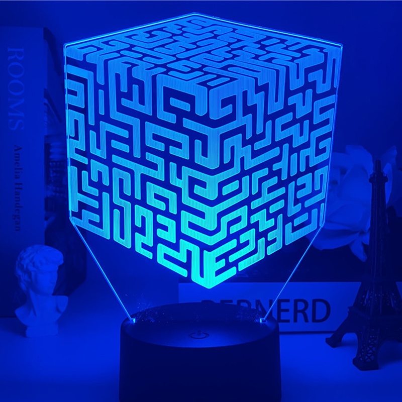 3d 燈minecraft 小夜燈led Usb 照明卡通遊戲燈臥室燈家居裝飾禮物 蝦皮購物