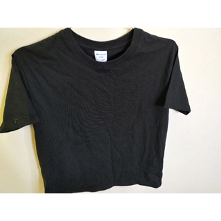 全新 吊牌未拆 Champion wb 短tee 素色 圓領 短袖 T-shirt 上衣 衣服 L號 印尼製