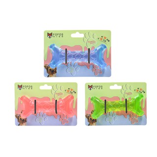 FOFOS 兩只福狸-冰淇淋咬骨 S號 狗狗玩具 耐咬玩具 寵物玩具 佳恩寵物