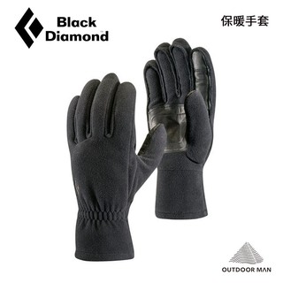 [Black Diamond] MIDWEIGHT WINDBLOC FLEECE 保暖手套 / 黑 (801039)