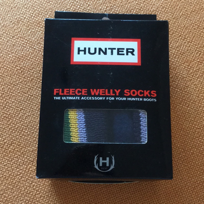 Hunter Fleece Welly Socks 雨靴，靴子彩虹針織襪套～