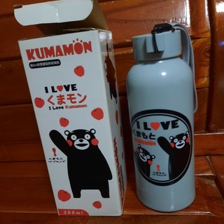 KUMAMO 熊本熊雙層隔熱玻璃瓶 300ml