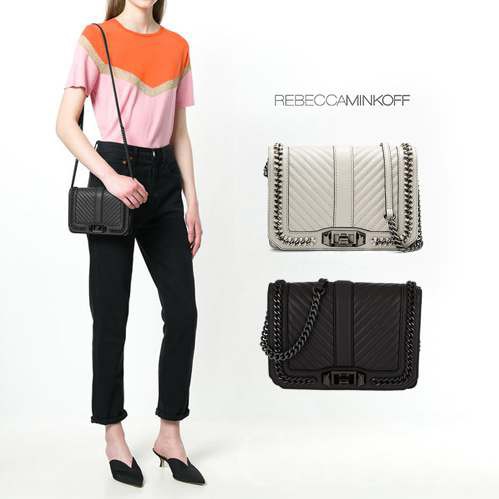 love crossbody with chain