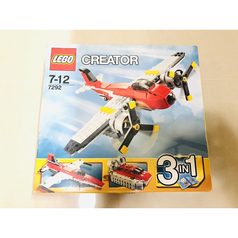 （全新）樂高 LEGO 7292 飛行冒險CREATOR 三合一  3in1（絕版正品）耶誕禮物/聖誕禮物/交換禮物