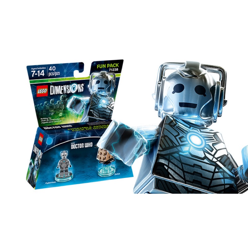 [壓盒還原]Lego dimensions 71238 Cyberman