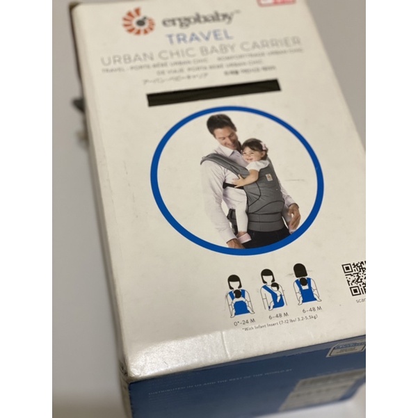 Ergobaby Travel 便攜款背帶/兒童揹巾(有盒子）