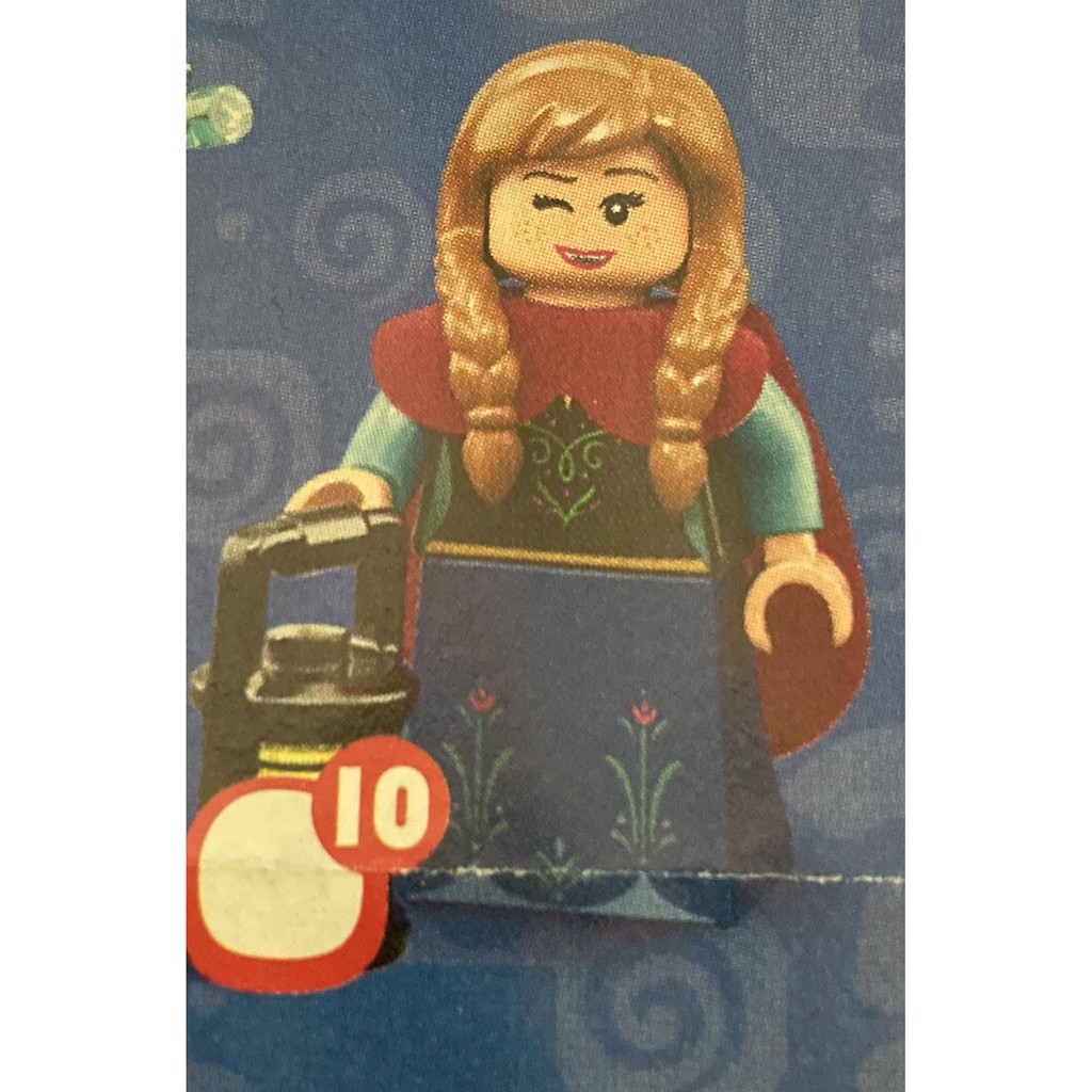 &lt;歐鼠大聯盟&gt; Lego 樂高 71024 迪士尼2代人偶包 10號 冰雪奇緣 Anna 安娜