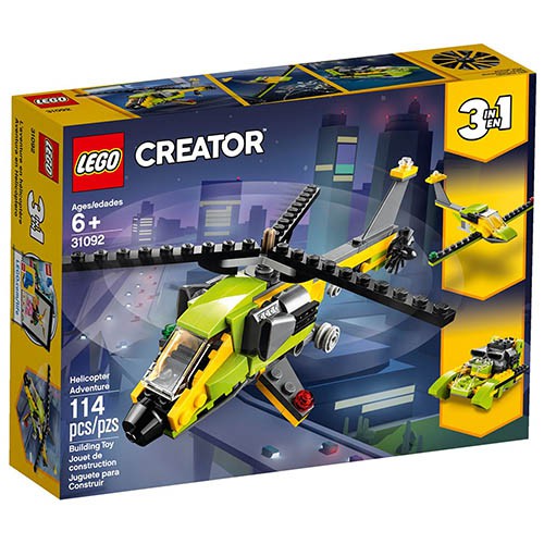 LEGO樂高 LT31092 直升機探險_Creator 3合1創意