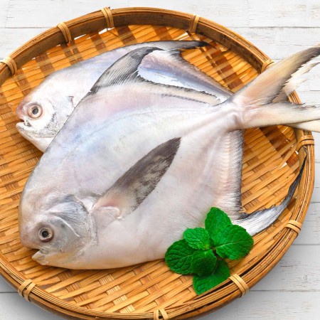 紅毛港海鮮市集 印度急速冷凍 野生大白鯧  400/500規格 好吃又實惠