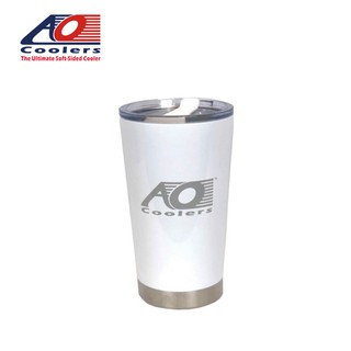【AO COOLERS】旅行不鏽鋼保溫杯-科技白