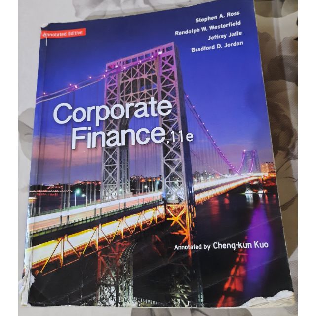財務管理 Corporate Finance,11e