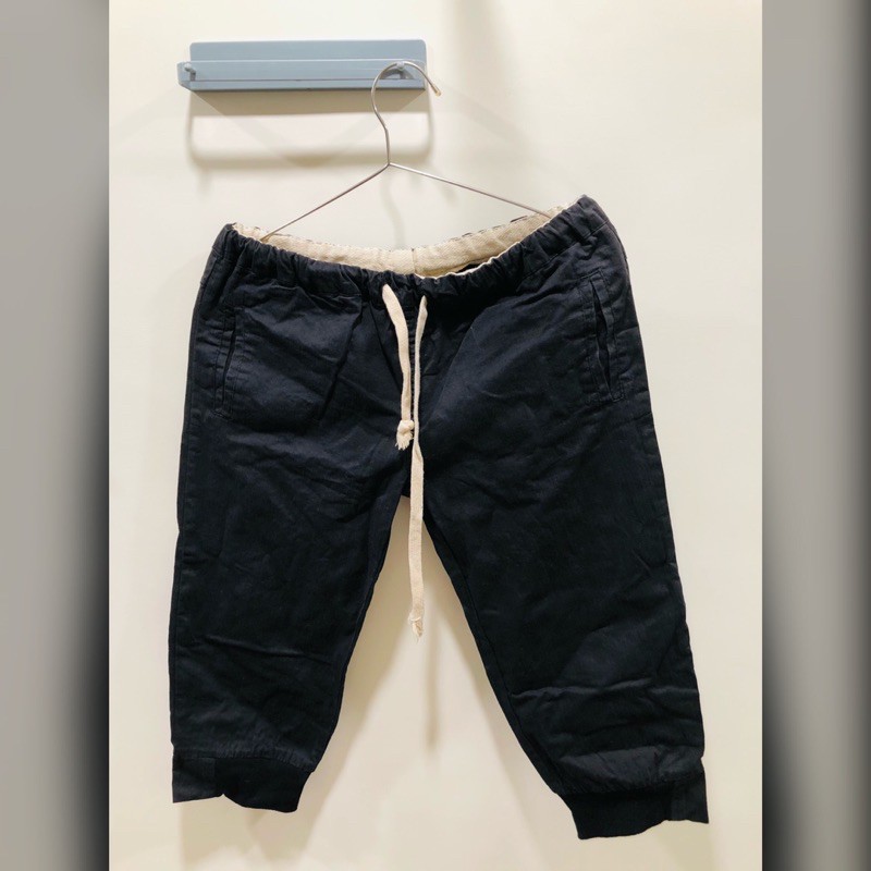 闆娘又要搬家全部便宜賣 二手出清 黑色綁繩束口褲 台中可面交