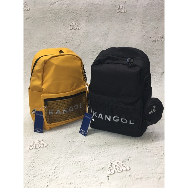 《TNT》KANGOL 英國袋鼠 帆布 硬挺 小零錢包 後背包 6125174020 / 6125174060