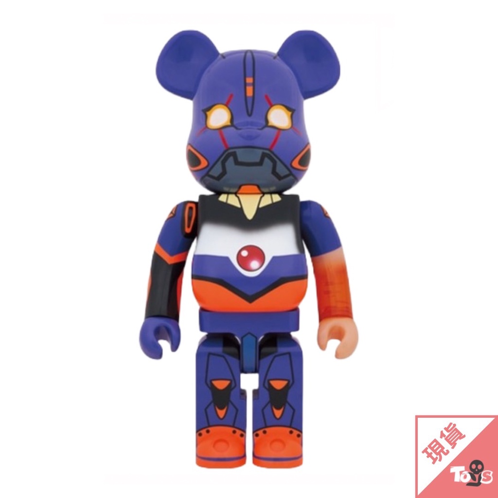 BE@RBRICK 庫柏力克熊 初號機 覺醒版 1000％