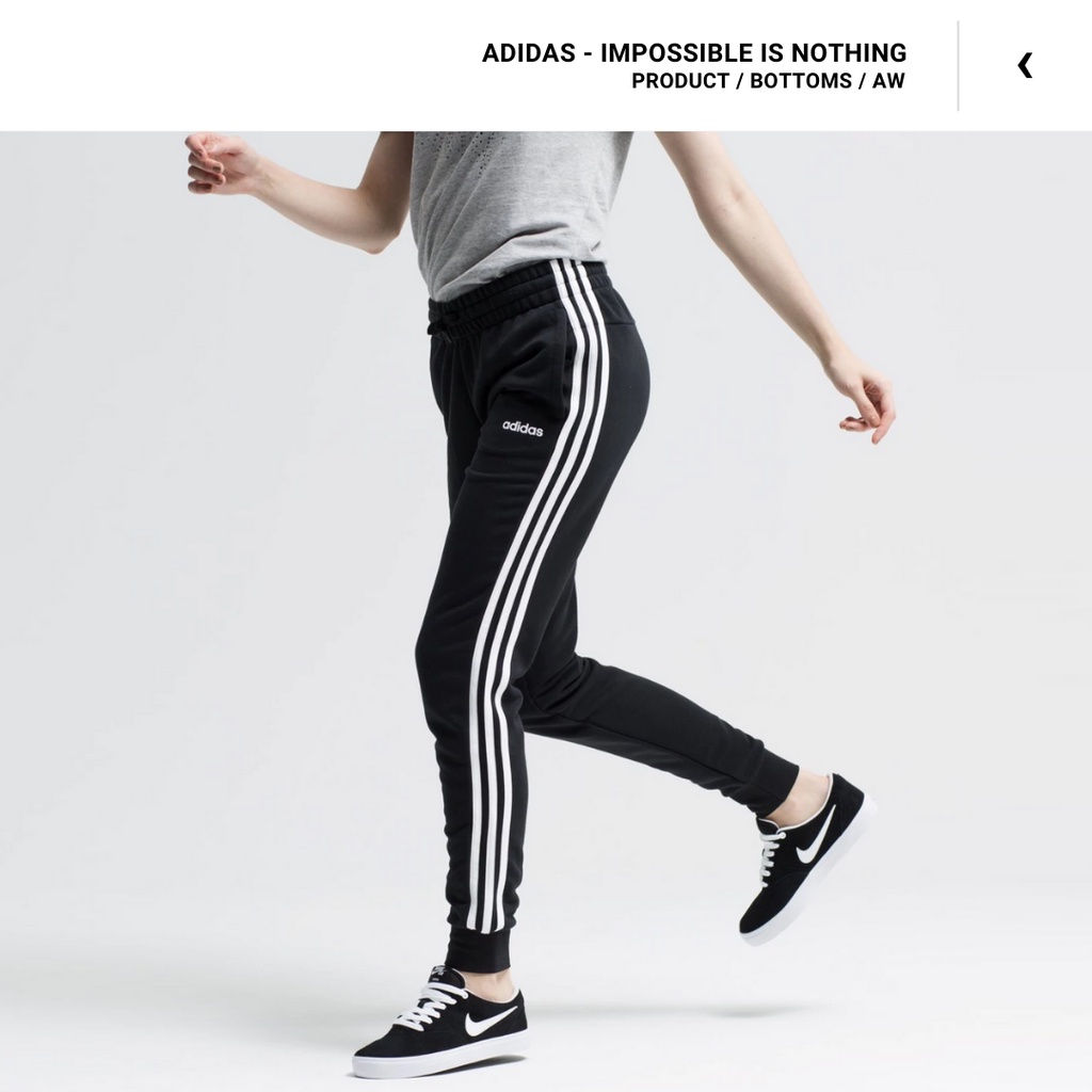 Adidas NEO 生活系列運動褲縮口三線長褲DP2380 女款全新正品開立統一發票| 蝦皮購物