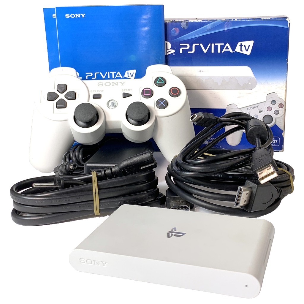 二館 Psv主機 最新變革1007型psv Tv Ps3手把白色 32g記憶卡vita Tv 中古二手 台中星光 蝦皮購物