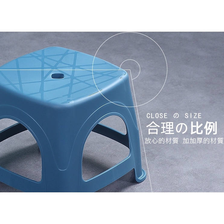 【24H出貨】 北歐小凳子 浴室椅 莫蘭迪色 功課椅 輕便 浴室塑膠小板凳 歐風條紋 浴室板凳 兒童凳 小方椅 塑膠 兒