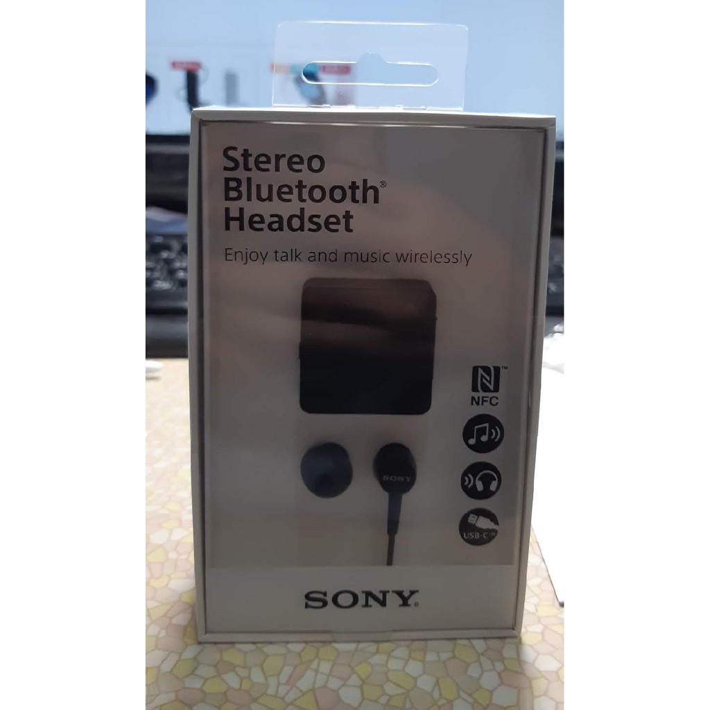 【全新】Sony SBH24立體聲藍牙耳機 黑色