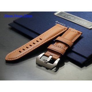 【時間探索】Time Discovery Panerai 沛納海 代用 柔軟高階錶帶 ( 26mm.24mm.22mm)