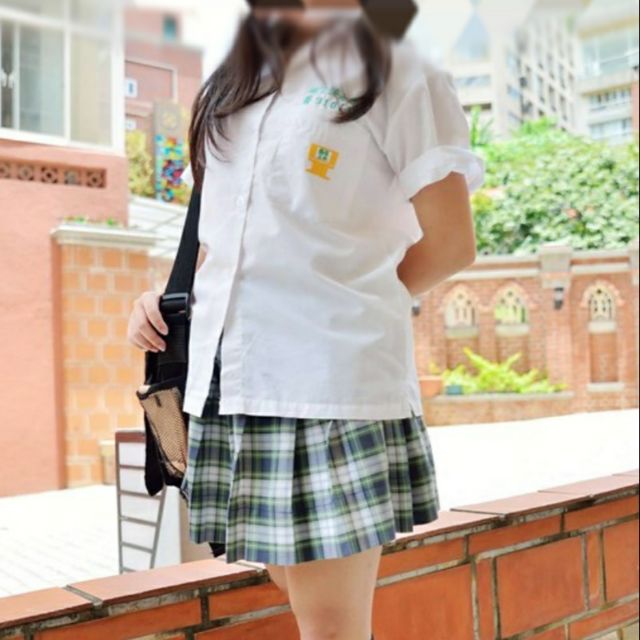 淡水商工二手制服夏季制服上衣女學生cosplay 蝦皮購物
