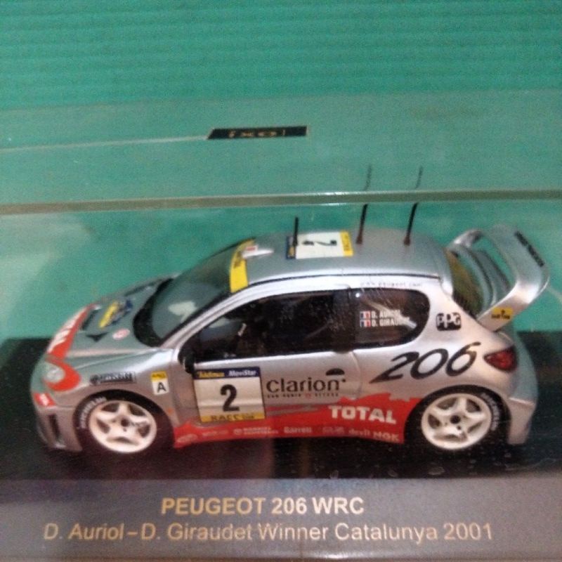 iXO PEUGOT 206 WRC 1/43
