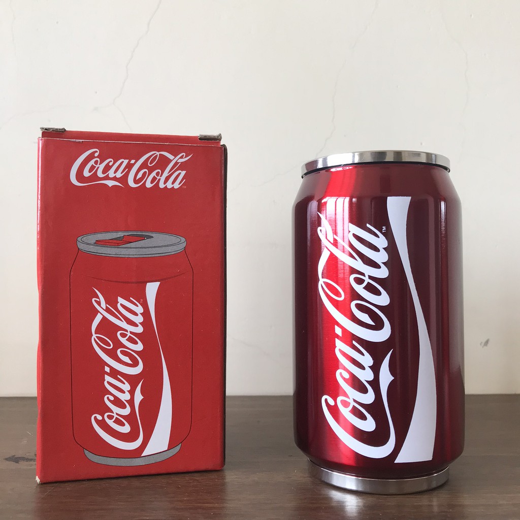 Coca-cola可口可樂易開罐造型保溫杯