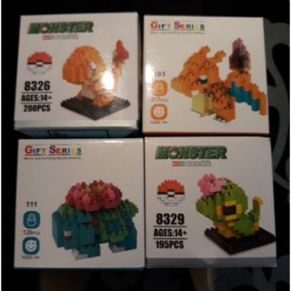 （全新現貨）monster 寶可夢 微型積木