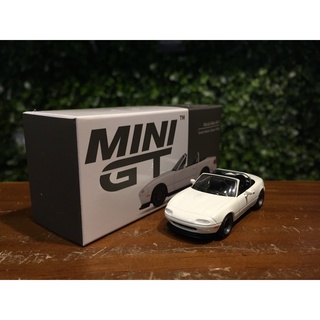 1/64 MiniGT Mazda Miata MX-5 (NA) Tuned White MGT00304L【MGM】