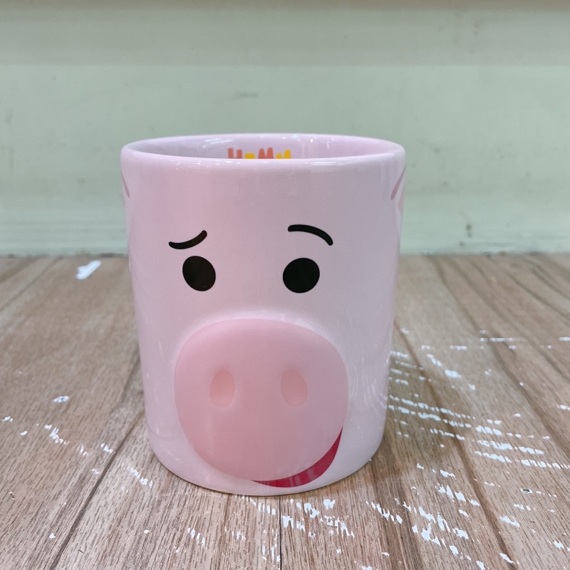 ［翹鬍子］日本 迪士尼樂園 限定 玩具總動員 火腿豬 豬排博士 杯 茶杯 水杯 馬克杯